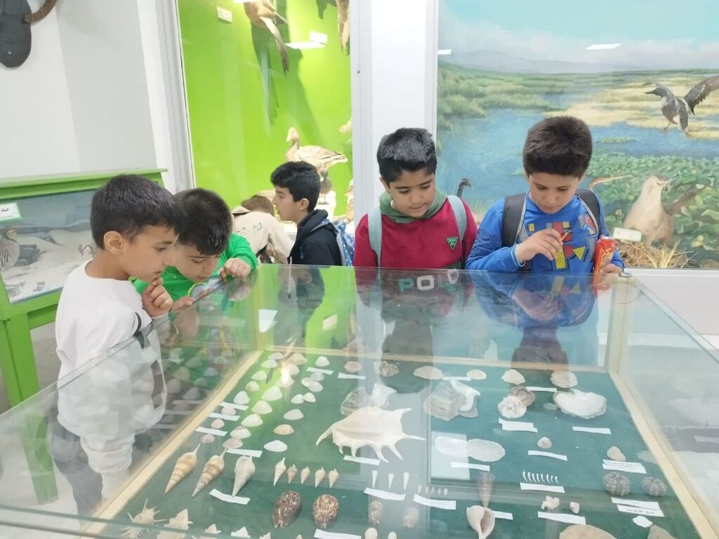 اعضای مرکز شماره ۱۳ از موزه محیطزیست استان کرمانشاه بازدید کردند