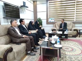 مدیرکل کانون استان بوشهر با فرماندار جم دیدار کرد