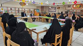 برگزاری کارگاه آموزشی "نور زندگی" با حضور مادران و دختران در کانون کهگیلویه و بویراحمد