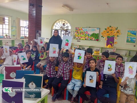 پاسداشت زبان پارسی در مراکز کانون استان بوشهر به روایت تصویر