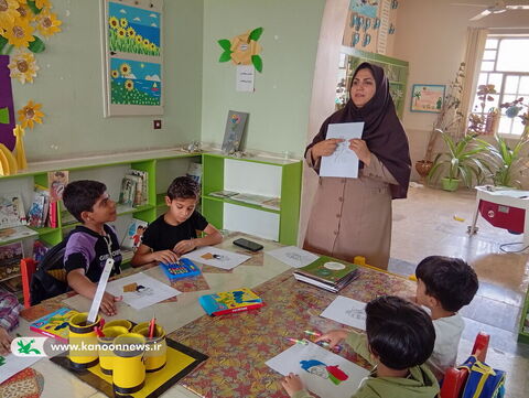 پاسداشت زبان پارسی در مراکز کانون استان بوشهر به روایت تصویر