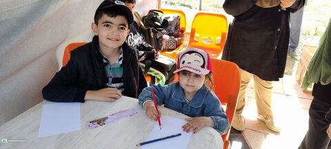 حضور موثر کانون پرورش فکری کودکان و نوجوانان کردستان در همایش بزرگ پیاده‌روی به مناسبت سالگرد سفر مقام معظم رهبری و هفته جوانی جمعیت