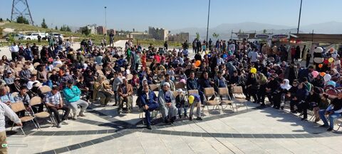 حضور موثر کانون پرورش فکری کودکان و نوجوانان کردستان در همایش بزرگ پیاده‌روی به مناسبت سالگرد سفر مقام معظم رهبری و هفته جوانی جمعیت