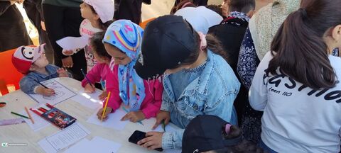 حضور موثر کانون پرورش فکری کودکان و نوجوانان کردستان در همایش بزرگ پیاده‌روی به مناسبت سالگرد سفر مقام معظم رهبری و هفته جوانی جمعیت