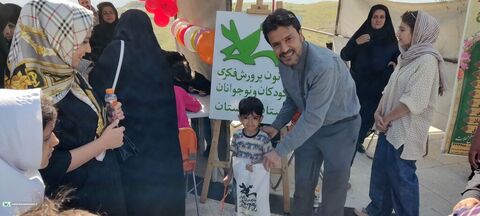 حضور موثر کانون پرورش فکری کودکان و نوجوانان کردستان در همایش بزرگ پیاده‌روی به مناسبت سالگرد سفر مقام معظم رهبری و هفته جوانی جمعیت