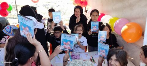 حضور موثر کانون پرورش فکری کودکان و نوجوانان کردستان در همایش بزرگ پیاده‌روی به مناسبت سالگرد سفر مقام معظم رهبری و هفته جوانی جمعیت