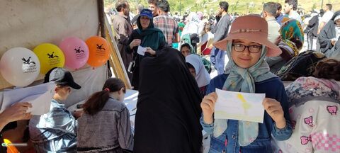 حضور موثر کانون پرورش فکری کودکان و نوجوانان کردستان در همایش بزرگ پیاده‌روی به مناسبت سالگرد سفر مقام معظم رهبری و هفته جوانی جمعیت