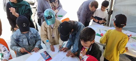 حضور موثر کانون پرورش فکری کودکان و نوجوانان کردستان در همایش بزرگ پیاده‌روی به مناسبت سالگرد سفر مقام معظم رهبری و هفته جوانی جمعیت