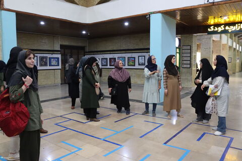 نمایشگاه هنری «به رنگ شاهنامه» در کانون استان تهران