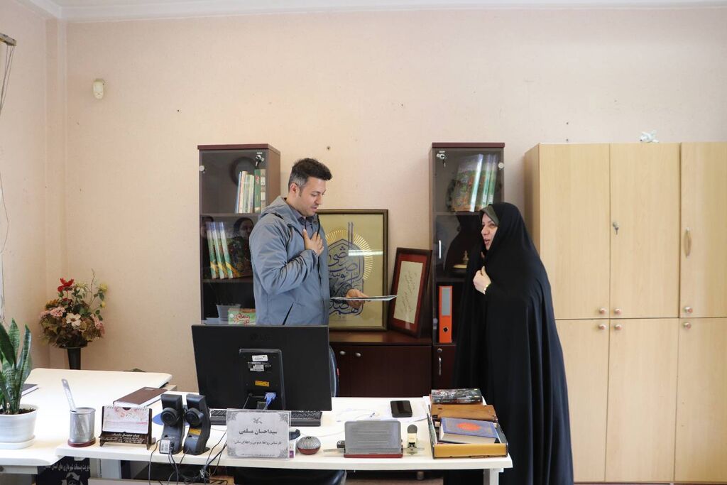 تقدیر مدیرکل کانون گلستان از مسوول روابط عمومی و اطلاع‌رسانی