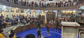 بزرگداشت فردوسی در گود زورخانه