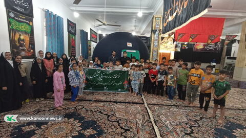 در روز جهانی کتابخانه های سیار با کتابخانه سیار روستایی تنگستان