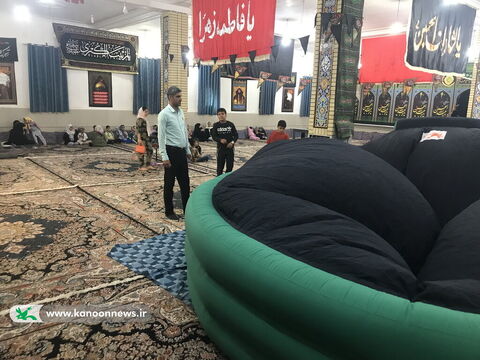 در روز جهانی کتابخانه های سیار با کتابخانه سیار روستایی تنگستان