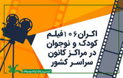 نمایش ۱۰۶ فیلم کودک و نوجوان در مراکز کانون سراسر کشور/ برنده اسکار در میان آثار