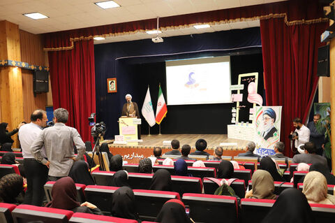 آیین پایانی سومین مهرواره استانی کوثرانه در اردبیل(1)