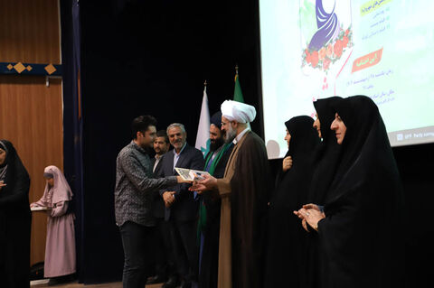 آیین پایانی سومین مهرواره استانی کوثرانه در اردبیل(2)