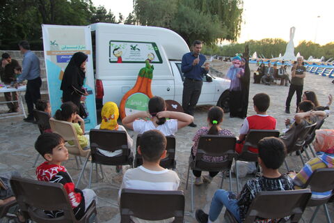ویژه‌برنامه روز جهانی کتابخانه‌های سیار کانون پرورش فکری کودکان و نوجوانان استان آذربایجان غربی
