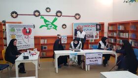 ویزیت اهالی مناطق کم‌برخوردار در مرکز هرسین به‌مناسبت سالگرد شهدای خدمت