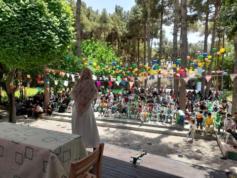 تماشاخانه سیار در دلیجان_مرکزی