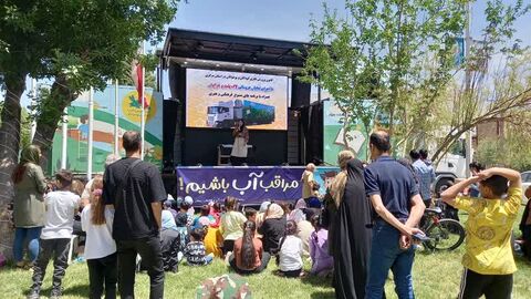 تماشاخانه سیار در شازند_مرکزی