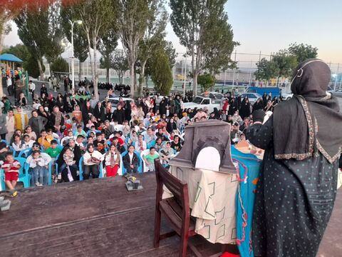 تماشاخانه سیار در فراهان_مرکزی