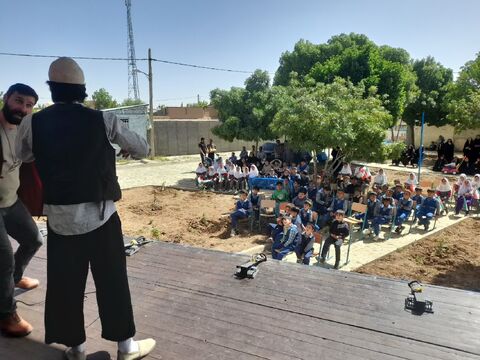 تماشاخانه سیار در فراهان_مرکزی