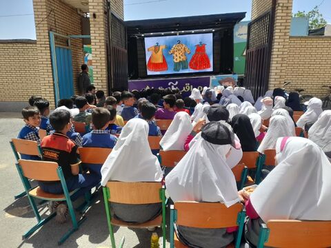 تماشاخانه سیار در فراهان_مرکزی