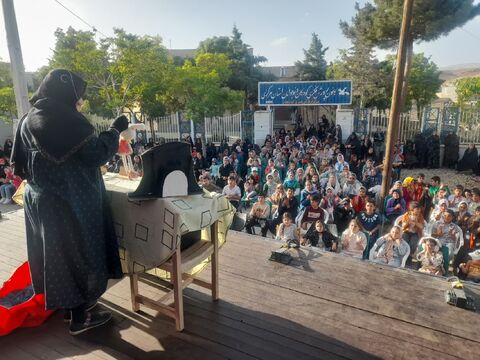 تماشاخانه سیار در فراهان_مرکزی