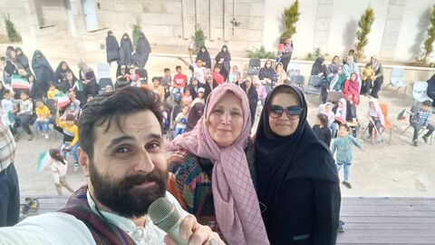 تماشاخانه سیار در فراهان_مرکزی