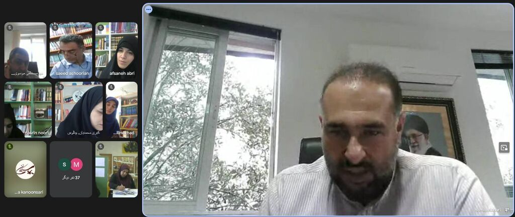 برگزاری دوره آموزشی رفتار سازمانی برای کارکنان و مربیان کانون پرورش فکری مازندران