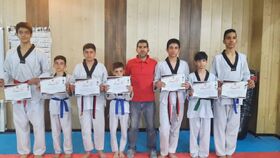 کسب مقام اول توسط اعضای باشگاه تکواندوی کانون همدان