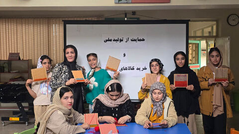 گزارش تصویری/فعالیت‌های فرهنگی کانون اردبیل در راستای حمایت از تولید ملی