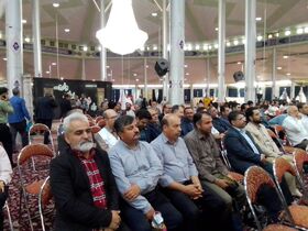 حضور کارکنان کانون پرورش فکری استان مرکزی در یادواره سالگرد شهدای خدمت