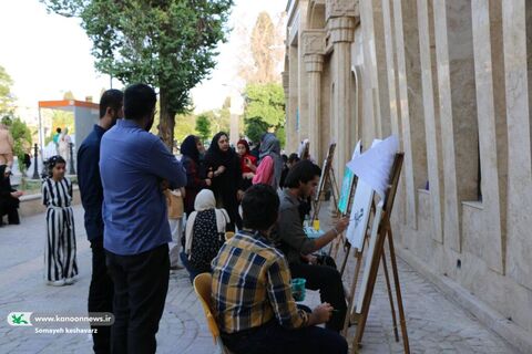 گرامیداشت شهید آیت‌الله رئیسی با هنر کودکان و نوجوانان شیرازی در کانون فارس