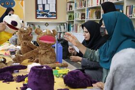 برگزاری دوره ساخت عروسکهای نمایشی در کانون استان مرکزی