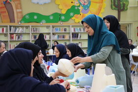 برگزاری دوره ساخت عروسکهای نمایشی در کانون استان مرکزی