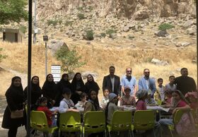 کارگاه باستان‌شناسان کوچک "از کتیبه تا کتاب" در بیستون
