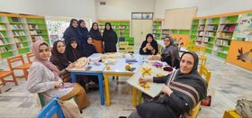 برگزاری ورکشاپ پانچ دوزی مربیان کانون استان قم