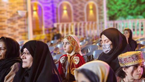 آیین شاهنامهخوانی باشت در قاب تصویر