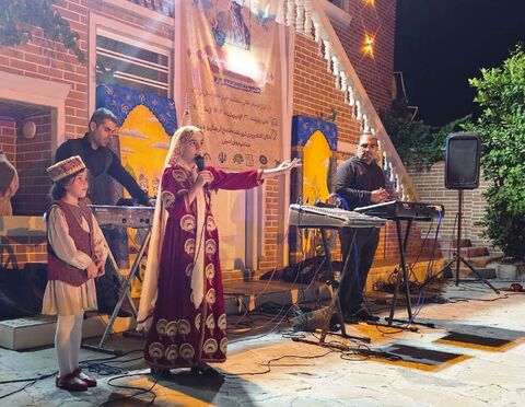 آیین شاهنامهخوانی باشت در قاب تصویر