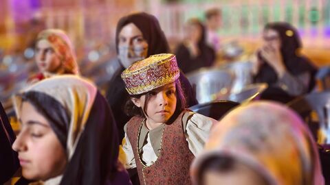 آیین شاهنامهخوانی باشت در قاب تصویر