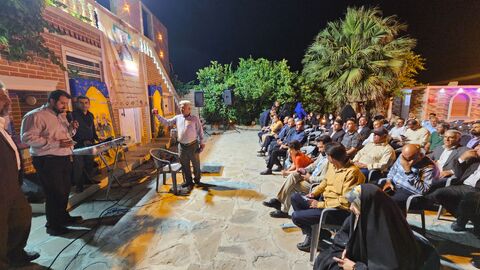 آیین شاهنامهخوانی باشت در قاب تصویر