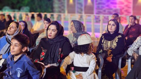 آیین شاهنامهخوانی باشت در قاب تصویر