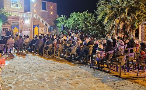 آیین شاهنامهخوانی باشت در قاب تصویر