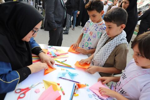 حضور کانون پرورش فکری کودکان و نوجوانان در مراسم بزرگداشت سالگرد رحلت مجاهد نستوه حاج شیخ غلامرضا حسنی
