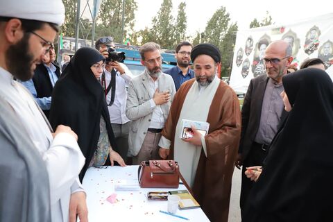 حضور کانون پرورش فکری کودکان و نوجوانان در مراسم بزرگداشت سالگرد رحلت مجاهد نستوه حاج شیخ غلامرضا حسنی