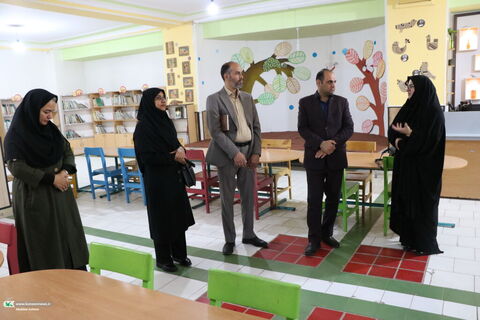 بازدید مشاور استاندار و مدیران کل منطقه ۵ کانون کشور از مراکز کانون کرمان