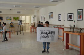 کلیپی هنرمندانه از مربی کانون کرمانشاه به مناسبت سال‌روز آزادسازی خرمشهر