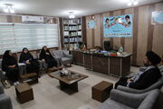 مدیرکل کانون استان بوشهر با رئیس عقیدتی سیاسی پایگاه هوایی شهید یاسینی دیدار کرد