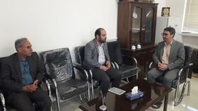 دیدار مدیر کل کانون استان با رئیس دادگستری شهرستان گناباد